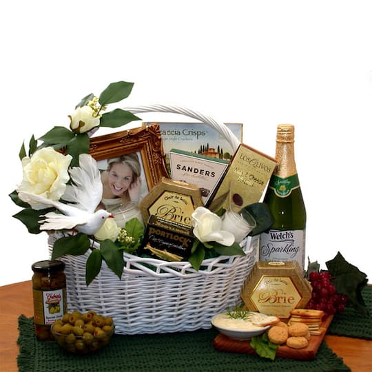 Deluxe Wedding Wishes Gift Basket By Gbds | Michaels® Deluxe Wedding Wishes Gift Basket By Gbds | Michaels®